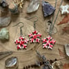 Blood In The Snow Earrings/Necklace