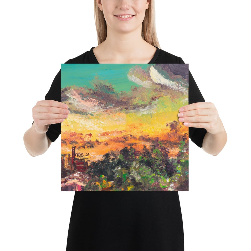 Image of ||| PRINT ||| - "Lake Michigan Was Angry that Day - Pt 4"