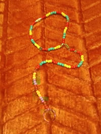 Image 5 of Anklet with toe ring.