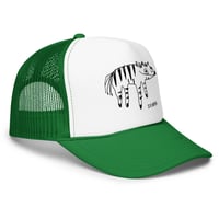 Image 25 of Foam trucker hat zebra 