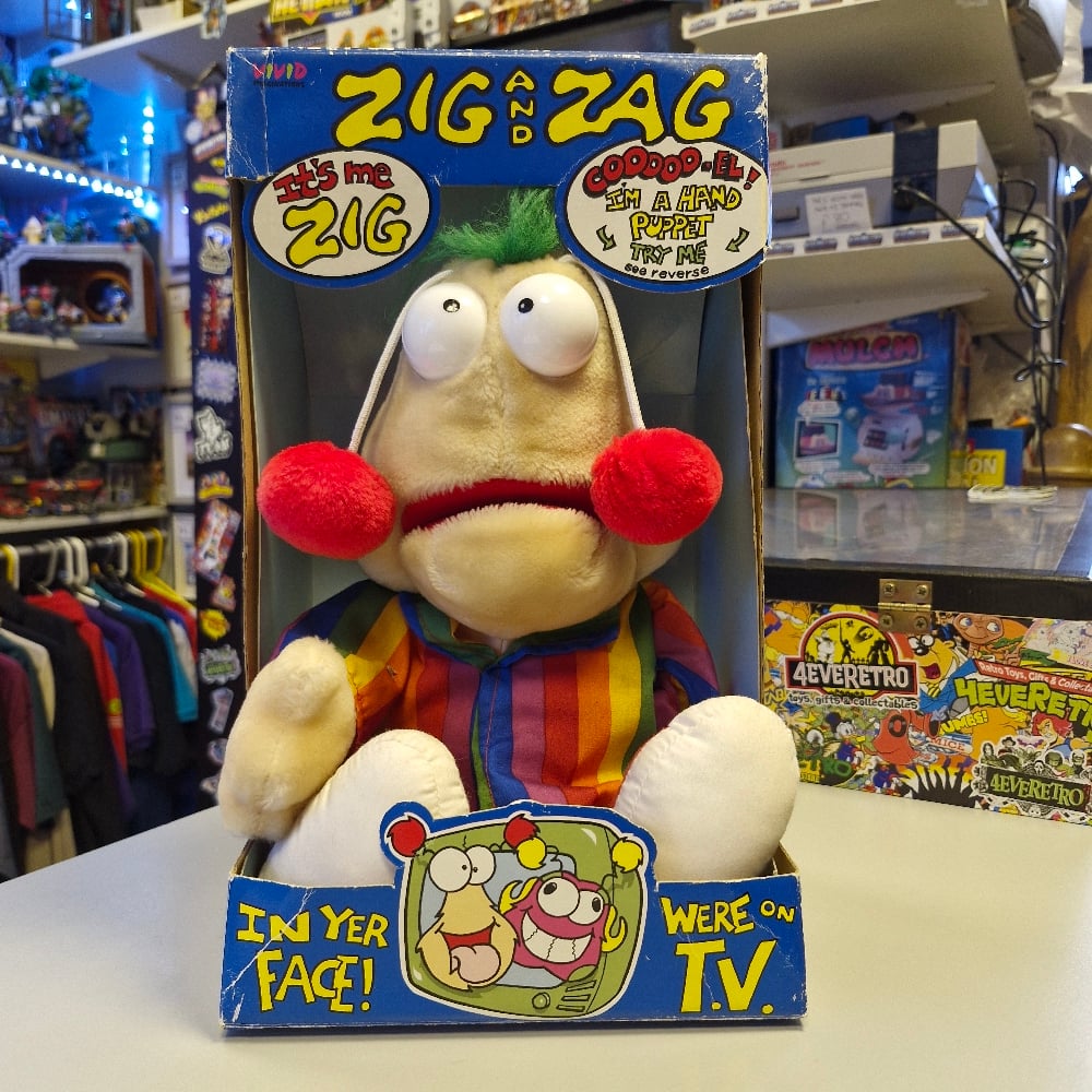 Image of Vivid Imaginations Zig and Zag – Zig Hand Puppet (Boxed)