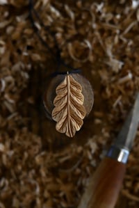 Image 4 of • oak Leaf Pendant 