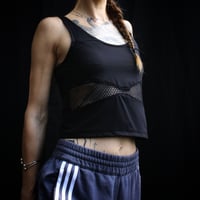 Image 4 of TYRA summer top, mesh