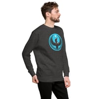 Image 6 of Premium Crewneck Sweatshirt - Blue Rebel Loon