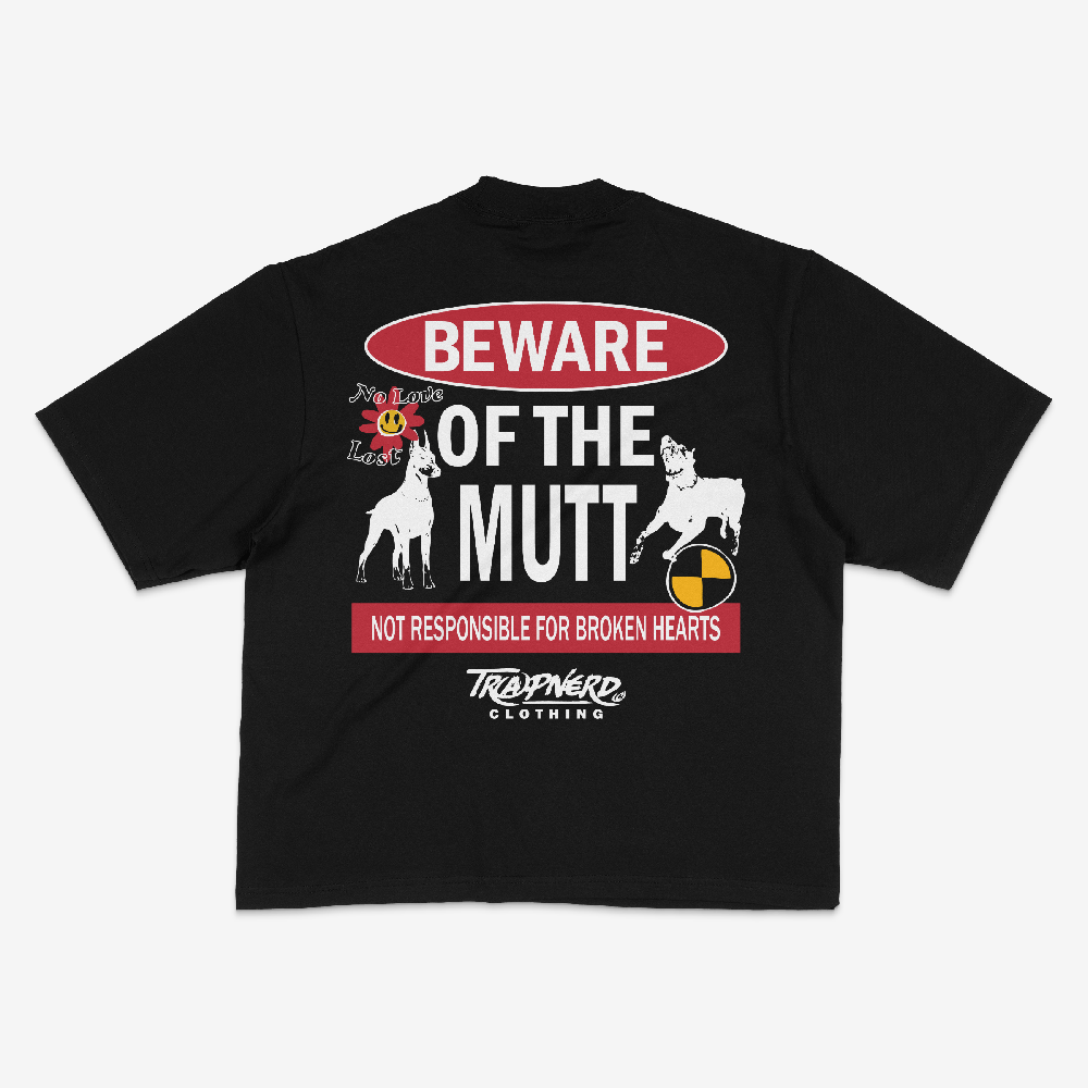 BEWARE TEE (BLACK)