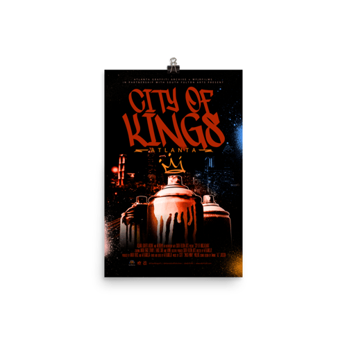 Image of "City Of Kings: Atlanta" Official Poster - Original