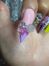 Image 9 of Stiletto  Always on point gel  press on nails
