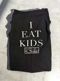 Image 1 of I Eat Kids Distressed Doggy Shirt