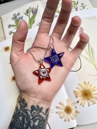 Image 3 of Glass Swirl Necklaces 