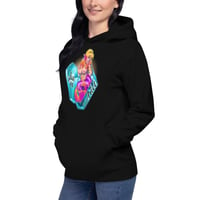 Image 2 of Glass Coffin Pinup Logo Hoodie