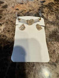 Image 1 of 2pc Hearts Girl Set
