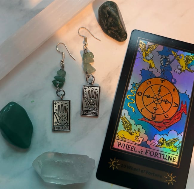 Wheel Of Fortune Earrings