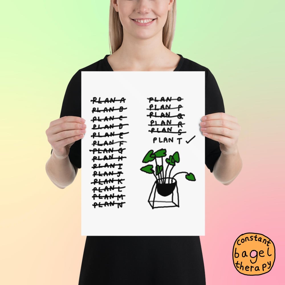 Image of planT - large art poster