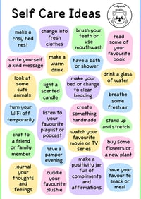 Image 1 of Self Care Print