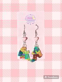 Image 1 of Froggy and Toad Earrings 🎀