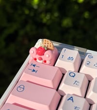 Image 4 of Strawberry Waffles Artisan Keycap
