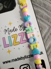 Image 2 of Personalised Phone Charm 