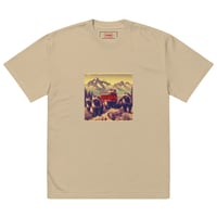 Image 2 of  WYO PREMIER “Fear the Pack” Oversized Faded Tee