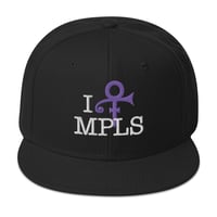 Image 2 of I [PRINCE] MPLS Ballcap (White Text)