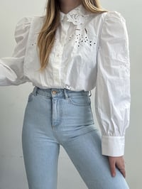 Image 1 of Zara white button shirt // M 