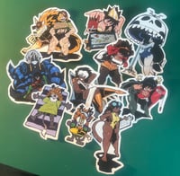 Image 3 of Summer Monster Gal Stickers