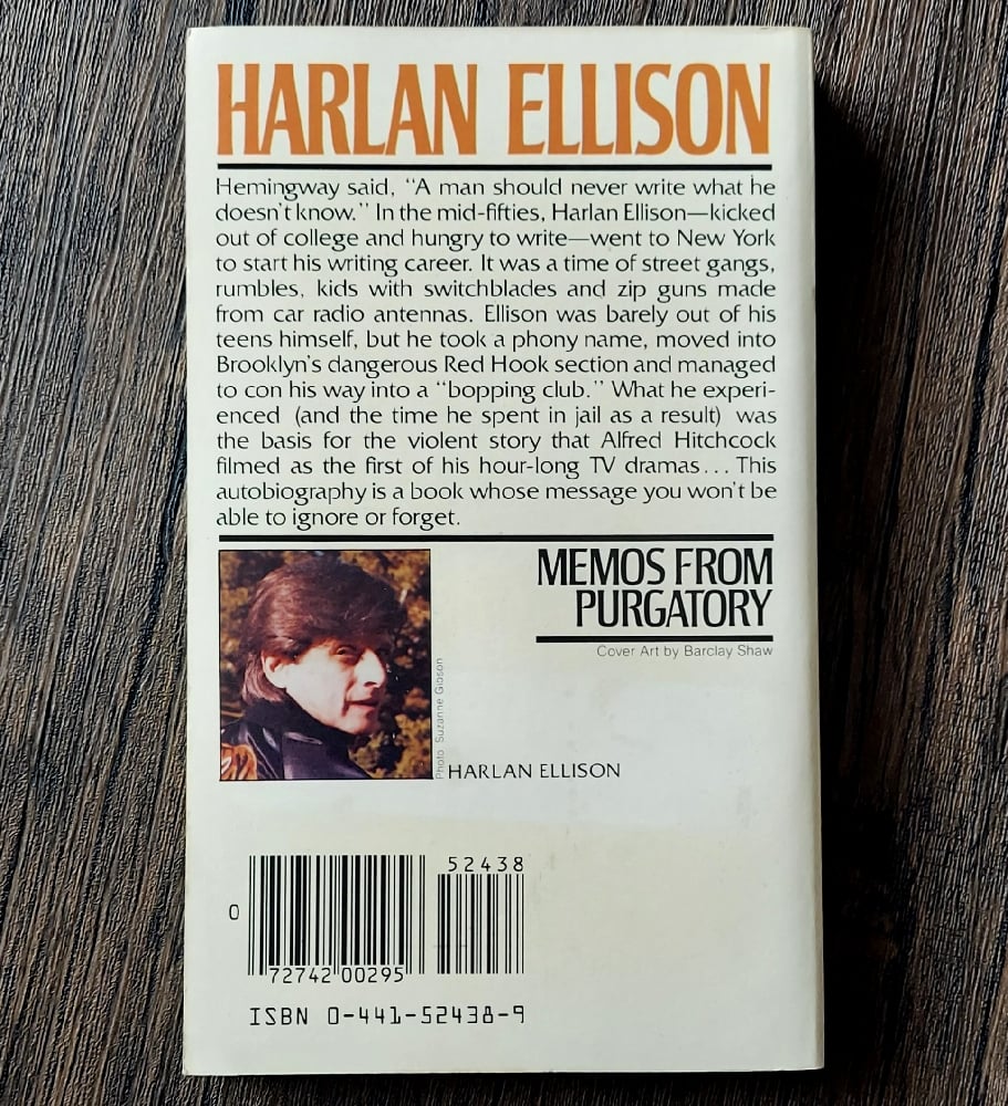 Memos from Purgatory, by Harlan Ellison