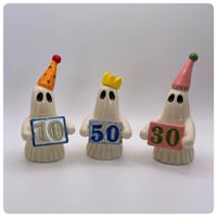 Image 1 of Any Age or Colour Party ghost/ Cake topper 7-10 cm