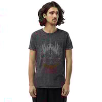 Image 2 of GJRXLYSSA DARK ARIES QUEEN DENIM TSHIRT