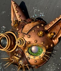 Image 4 of Colin Christian Original Sculpture “Steampunk Cat”, 2026