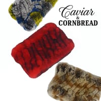 Mink fur headbands