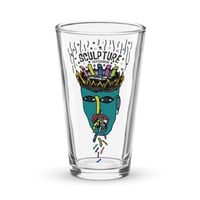Image 1 of hot tub head pint glass