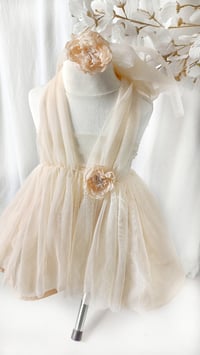 Image 3 of Betty tulle dress size 2-4 years | photo props | light peach