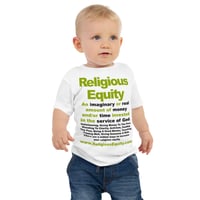 Image 1 of Religious Equity Baby Jersey Short Sleeve Tee