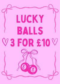 Lucky Balls Live Game | 3 Prizes £10