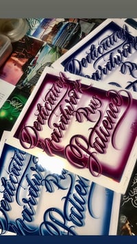 Dedication Hardwork + Patience Print 