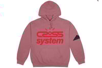Image 1 of CACTUS JACK BY TRAVIS SCOTT CROSS SYSTEM HOODIE "WASHED PINK"