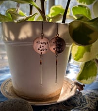 Image 1 of Made to order - Chinga la migra earrings 