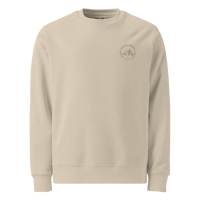 Image 1 of Minimalist Unisex Organic Sweatshirt - Light