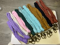 Image 1 of Macrame Wristlet