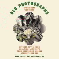 Image 1 of Photograph Embroidery Workshop