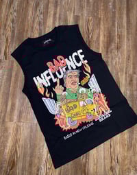 Image 3 of BAD INFLUENCE TEE BLACK