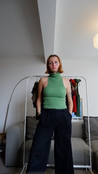 Image 1 of STRIPEY LAMBSWOOL TOPS