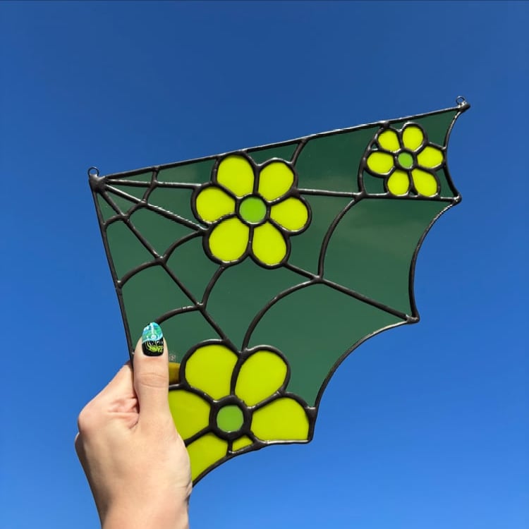 Image of Custom Flower Web