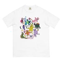 Image 3 of Adult Pocket Monsters Garment-dyed Heavyweight T-shirt