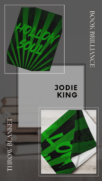 Image 1 of Officially Licensed | Jodie King | Hollow Soul | Throw Blanket | Bookish | Booktok