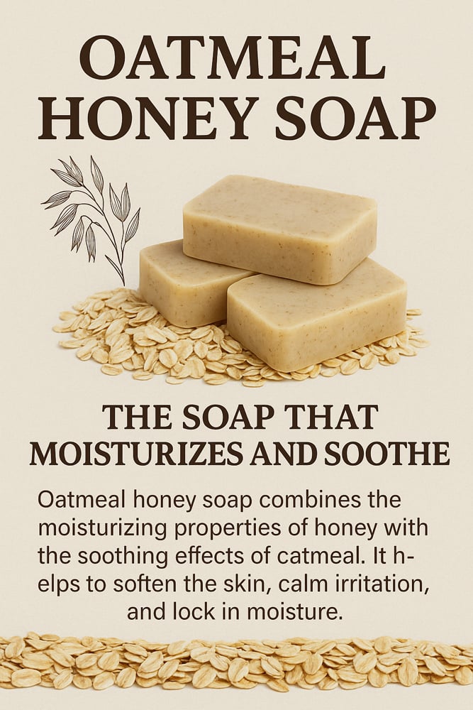 Image of Oatmeal Aloe Honey Soap