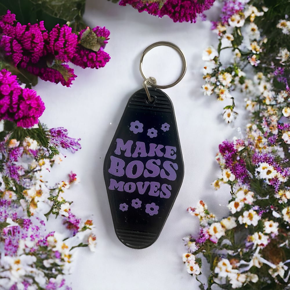 Image of Make boss Moves keychain