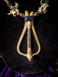 Image 3 of Baculum Ingwaz Völsi Blót Fertility - Bone Necklace 
