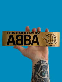 ABBA bumper sticker