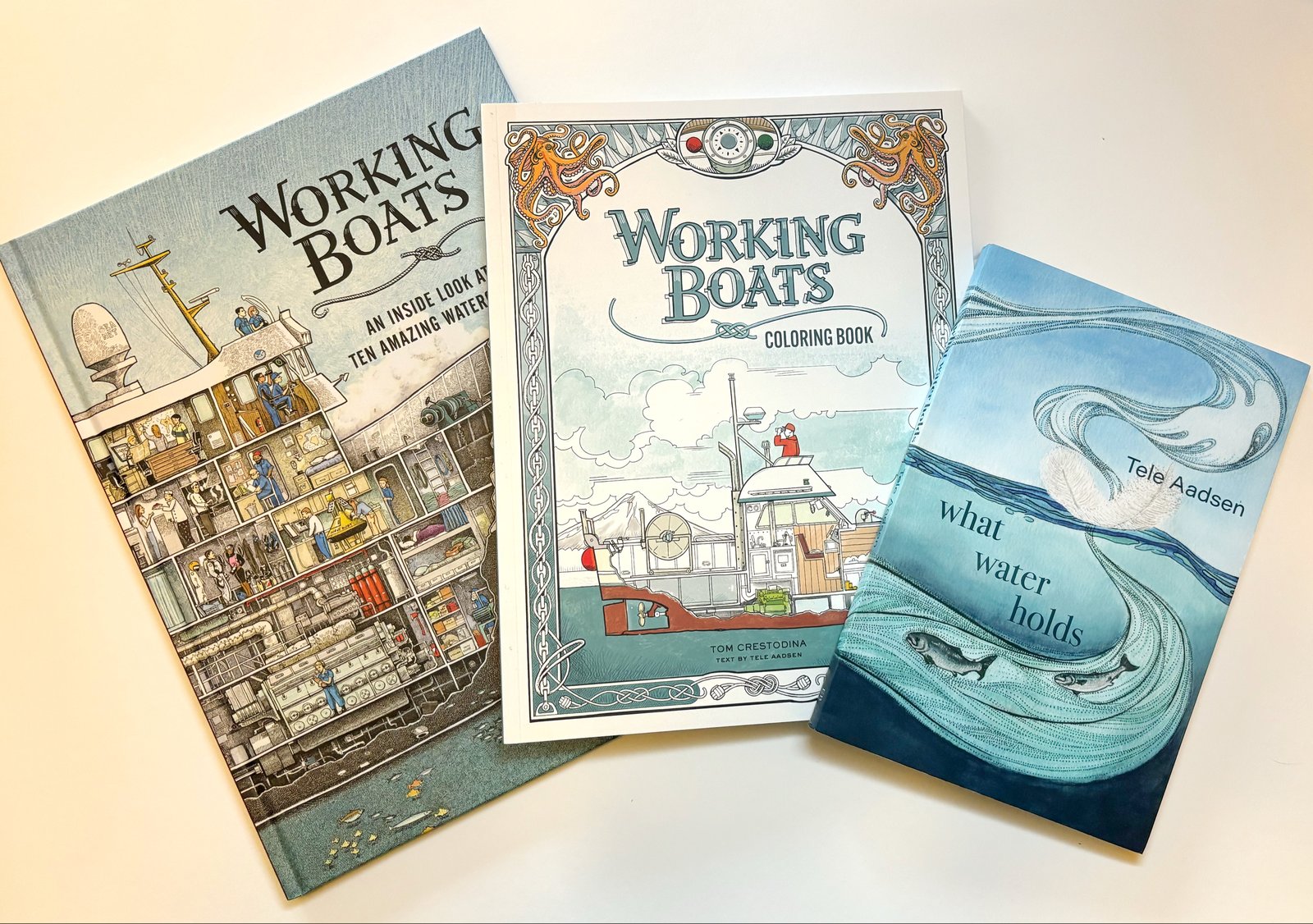 Working Boats Books + What Water Holds - Signed Editions | The Scow